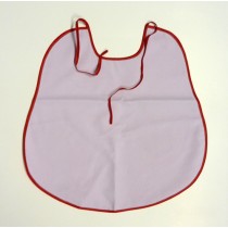 BAVETTONE POLIESTERE RETRO E BORDO ROSSO VA01001