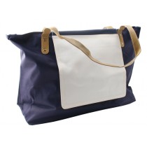 BORSA TELATA GRANDE BLU CM 35X53 VA01739