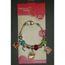 BRACCIALETTO MEMORY MAKER GLASS 3 FOTO 1PZ MEMMAK04