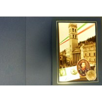 CARTELLA 20X30 BLU-ORO CA296BL