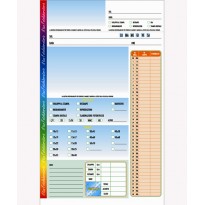 BUSTA LAVORAZIONE CELESTE 1000PZ 17,2x23,5 cm MC090CS
