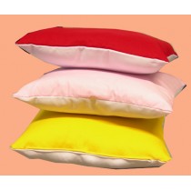 CUSCINO QUADRATO BICOLORE CM 40X40 VARI COLORI VA0969