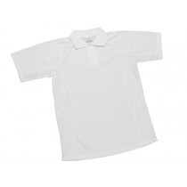 POLO BIANCA  UOMO IN POLIESTERE S-M-XL-XXL VA02059 
