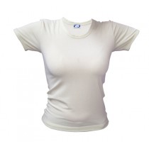 T-SHIRT DONNA POLIESTERE BIANCO VAPOR VA01019V 
