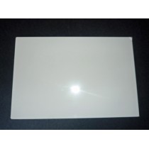 TARGA ALLUMINIO BIANCO CROMALUX 20X30 H 1,14 MM VA01081
