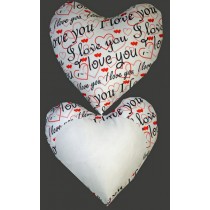 CUSCINO CURE FULL PHOTO I LOVE YOU VA04280