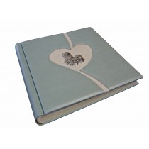 ALBUM 30X30 BABY IN ECOPELLE AZZURRO 40FG ALA03P