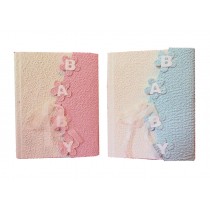 ALBUM 30X30 CARTA DI GELSO ROSA -CELESTE 40FG ALAB56-3
