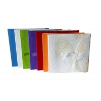 ALBUM 24X24 CARTA DI GELSO CON FIOCCO 10FG ALRIS02F