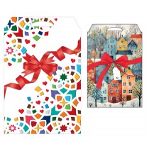 BUSTA FIOCCO ROSSO CASE 35X49 CM PZ.100 AM0083