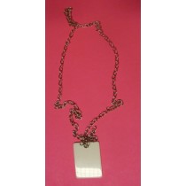 CIONDOLO CON COLLANA IN METALLO VA010R