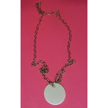CIONDOLO CON COLLANA IN METALLO  VA010T