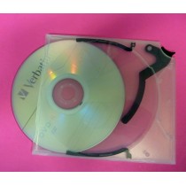 PORTA CD  75PZ SLIMCASE TRASPARENTI CON ESTRATTORE DIG0385