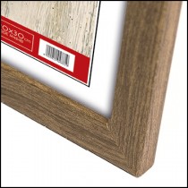 CORNICE 10X15 IN LEGNO DARK BROWN PFM481B