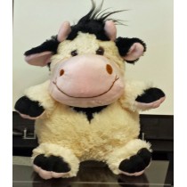 PELUCHE MUCCA CM 23 CON MINI T SHIRT VA02013