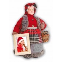 ADDOBBO BEFANA PORTAFOTO FOTO 7X10 ,cm 31H  PFCK476