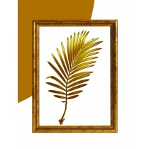 CORNICE 30x40 LEGNO ANTICATO ORO PFCRAF20113