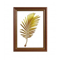 CORNICE 30X40 LEGNO FILO ORO PFCBRC20131