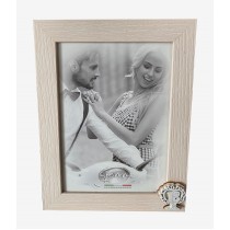 CORNICE 13X18 LEGNO BABY SHABBY CON APLICAZIONI  PFG007