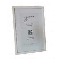 CORNICE 20X30 LEGNO BIANCO SATINATO PFKGP03