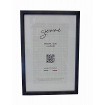 CORNICE 20X30 LEGNO NERO SATINATO PFKGP03-2