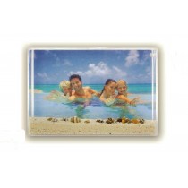 FOTOGLOBO 10X15 SABBIA E CONCHIGLIE  1PZ  PFRB109