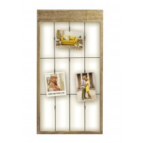 CORNICE MULTIFOTO 9+ IN LEGNO PFUT127