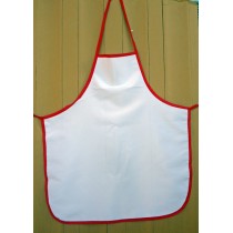 GREMBIULE DA CUCINA BIANCO BORDINO ROSSO VA0993R 