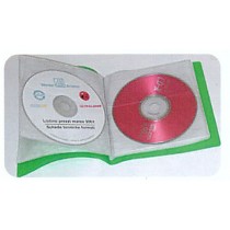 PORTA CD A 12 POSTI PLAST.COLOR DIG0330