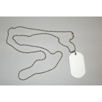 MEDAGLIA MARINES ALLUMINIO CON CATENELLA  VA01064
